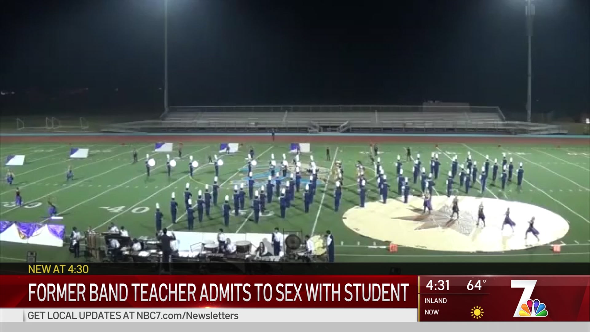 Marching band sex